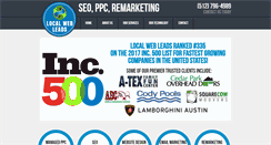 Desktop Screenshot of drivinglocalleads.com